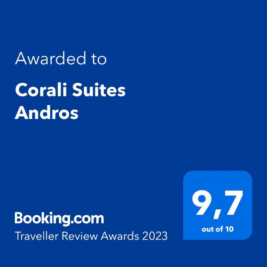 Corali Suites Andros Μπατσί Εξωτερικό φωτογραφία